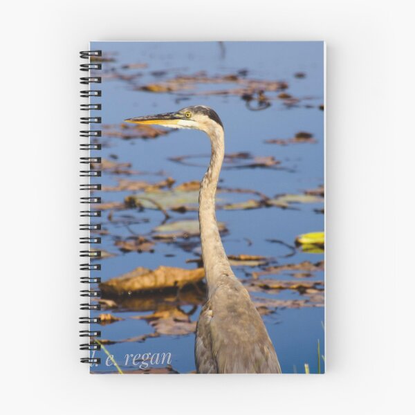 Item preview, Great Blue Heron in the Shallows  designed and sold by Wait, Watch and Wander Shop.