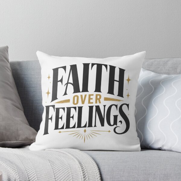 Item preview, Faith Over Feelings Christian Shirt | Christian Women Faith Design designed and sold by Illustrated Faith.