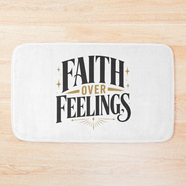 Item preview, Faith Over Feelings Christian Shirt | Christian Women Faith Design designed and sold by Illustrated Faith.