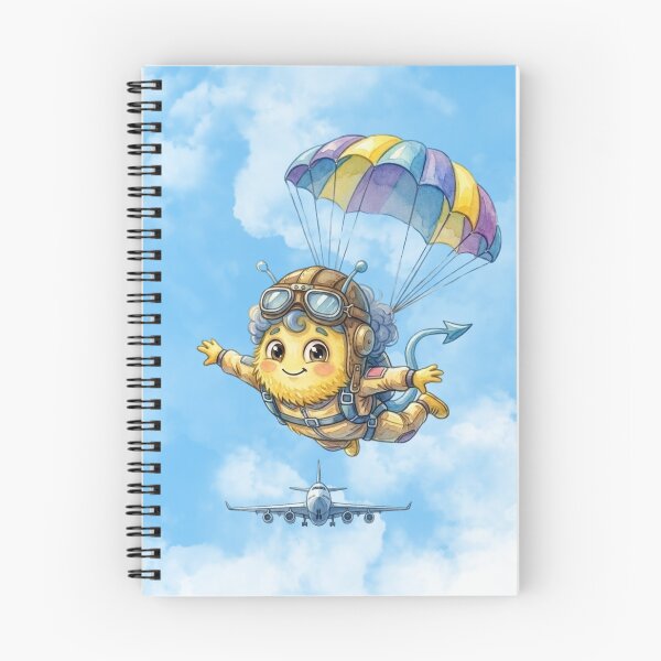 Item preview, Nilat The Skydiving Fluffy Monster designed and sold by TB-73.