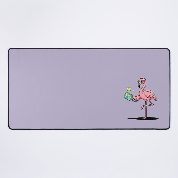 Item preview, Pink Flamingo Playing Pickleball designed and sold by Rare By Hero.