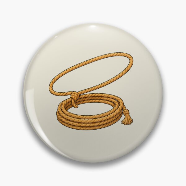 Item preview, Western Cowboy Lasso Rope Illustration for Rodeo Lovers designed and sold by Theproxmrt.