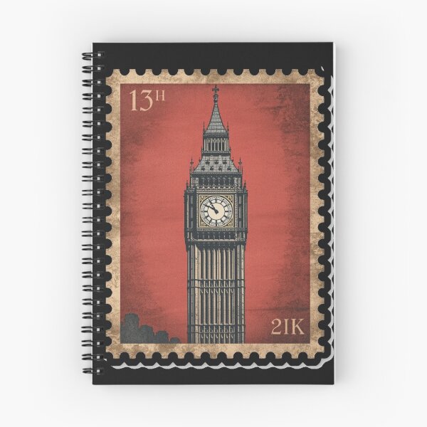Item preview, Vintage London Big Ben Postage Stamp designed and sold by MargaretPolanco.