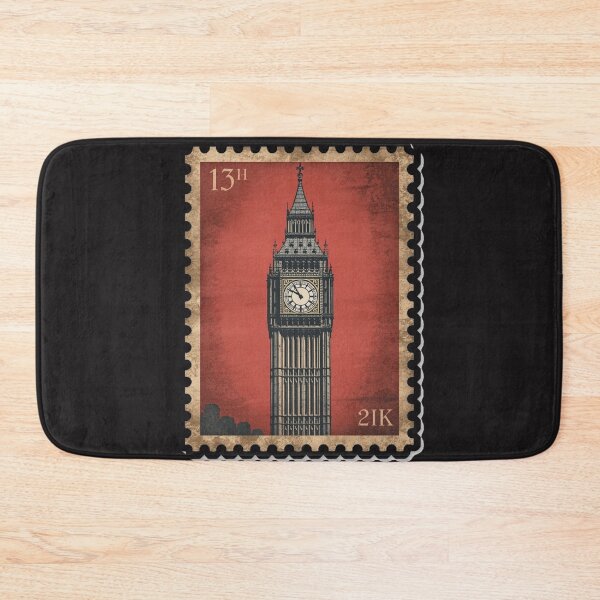 Item preview, Vintage London Big Ben Postage Stamp designed and sold by MargaretPolanco.