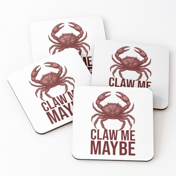 Item preview, Claw Me Maybe – Funny Crab Pun Design designed and sold by xndrlab.