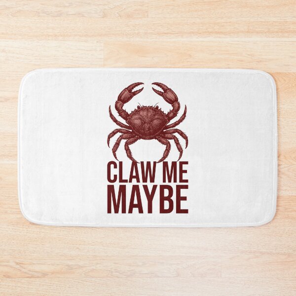 Item preview, Claw Me Maybe – Funny Crab Pun Design designed and sold by xndrlab.