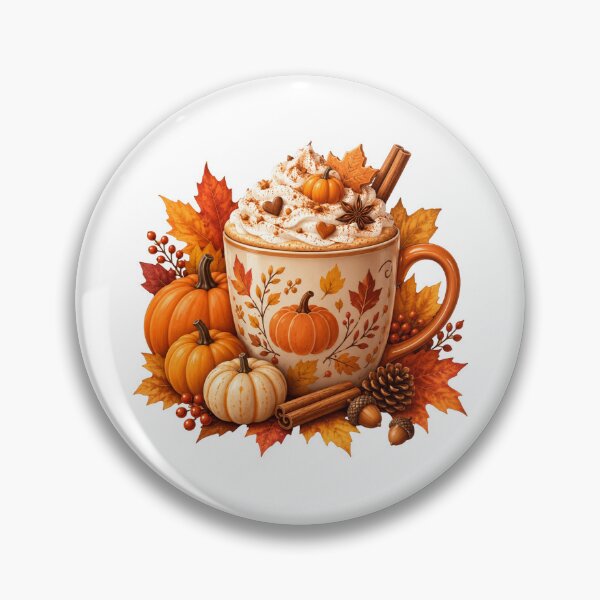 Item preview, Cozy Pumpkin Spice Latte Autumn Dream designed and sold by MySthore.