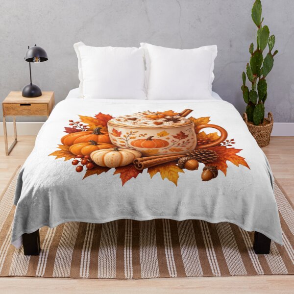 Item preview, Cozy Pumpkin Spice Latte Autumn Dream designed and sold by MySthore.
