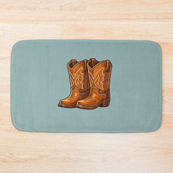 Item preview, Vintage Cowboy Boots Illustration for Western and Rodeo Lovers designed and sold by Theproxmrt.