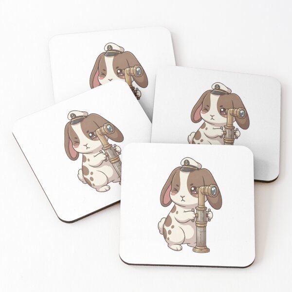 Item preview, Cute Bunny Captain Looking Periscope designed and sold by Ella_Sketch.