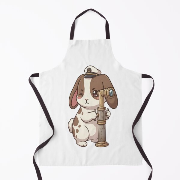 Item preview, Cute Bunny Captain Looking Periscope designed and sold by Ella_Sketch.