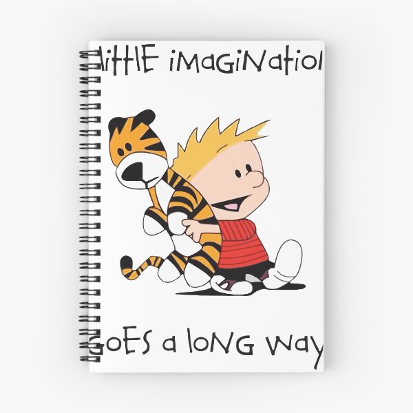 Item preview, Calvin And Hobbes A Little Imagination designed and sold by MichaelCost.