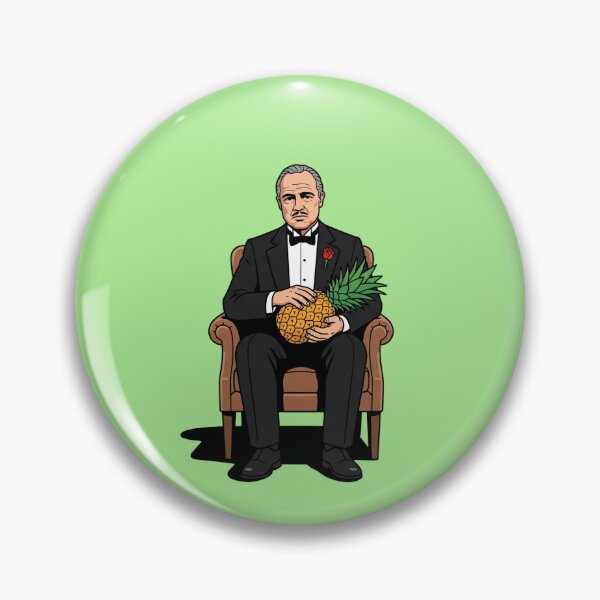Item preview, The Godfruit Mob Boss With A Pineapple designed and sold by Rare By Hero.