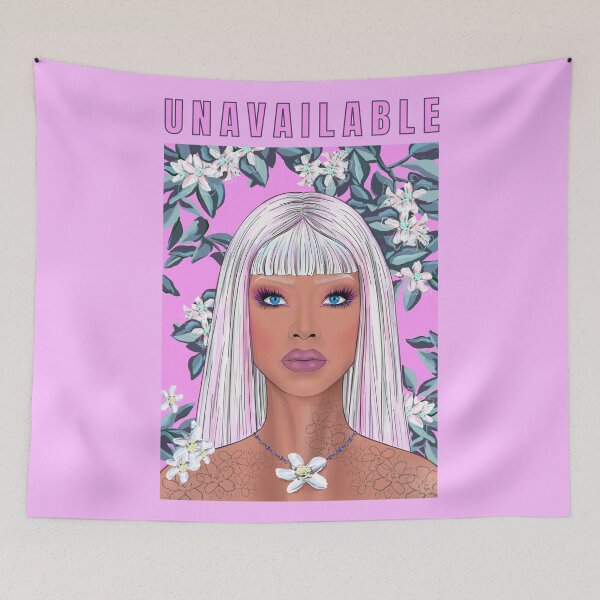 Item preview, Unavailable Pink Pop Art Girl designed and sold by Skayana.