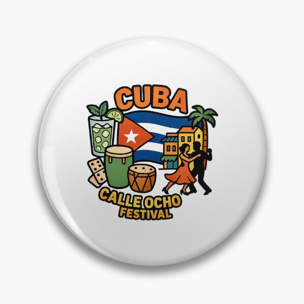 Item preview, Cuba Calle Ocho Festival  Salsa Dancers designed and sold by DogsanUnicorns.
