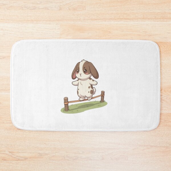 Item preview, Cute Bunny Walking Tightrope Balance designed and sold by Ella_Sketch.