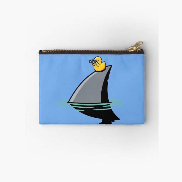 Item preview, Duck Riding A Shark With Binoculars designed and sold by Rare By Hero.