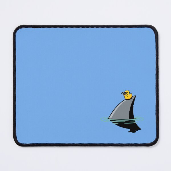 Item preview, Duck Riding A Shark With Binoculars designed and sold by Rare By Hero.
