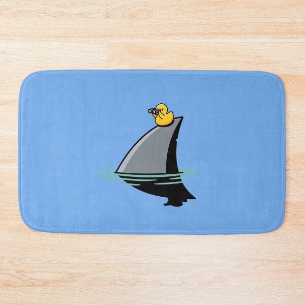 Item preview, Duck Riding A Shark With Binoculars designed and sold by Rare By Hero.