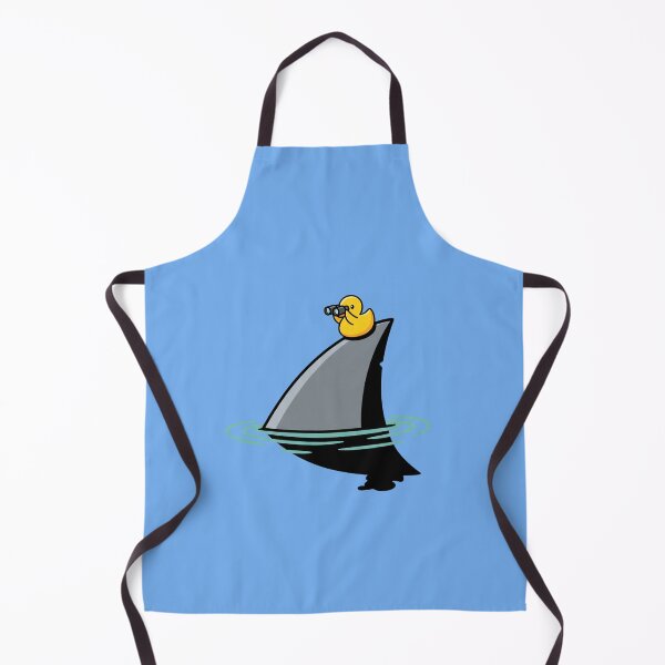 Item preview, Duck Riding A Shark With Binoculars designed and sold by Rare By Hero.