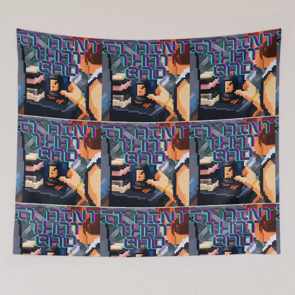 Item preview, It Aint That Bad Layered Retro Pixel Glitch Streetwear Tee designed and sold by ZestlyStore94.
