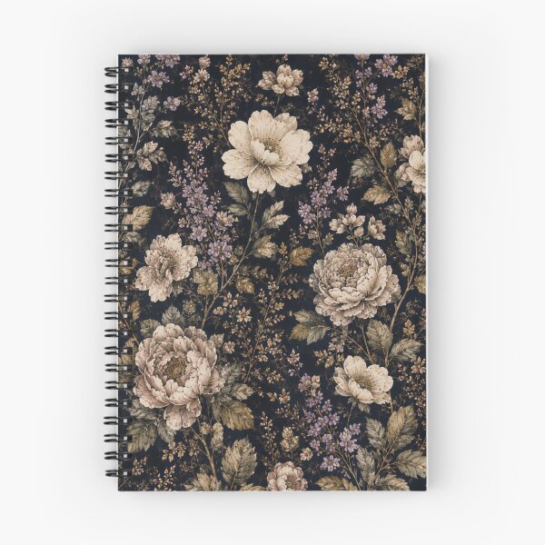 Item preview, Vintage Dark Botanical Floral Garden designed and sold by Mikena1996.