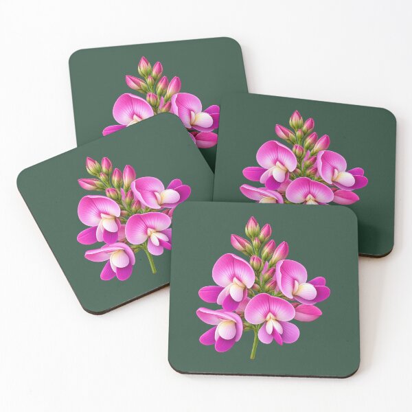 Item preview, Pink True Indigo Flower designed and sold by HO•Designs.