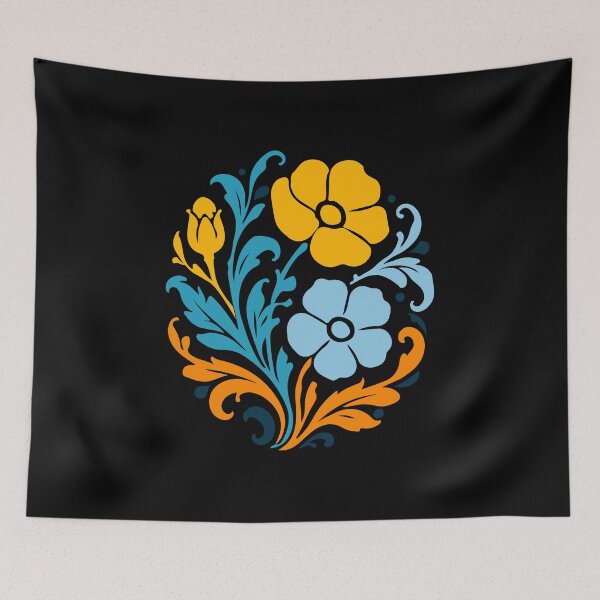 Item preview, Colorful Circular Floral Mandala 096_1 designed and sold by AhmedHelal24795.