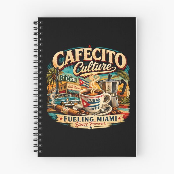 Item preview, Cafecito Culture Fueling Miami Calle Ocho designed and sold by DogsanUnicorns.