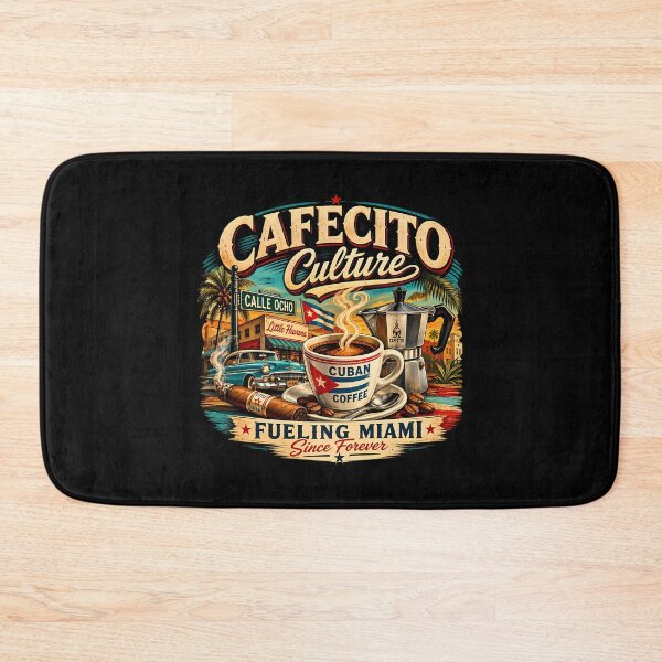 Item preview, Cafecito Culture Fueling Miami Calle Ocho designed and sold by DogsanUnicorns.