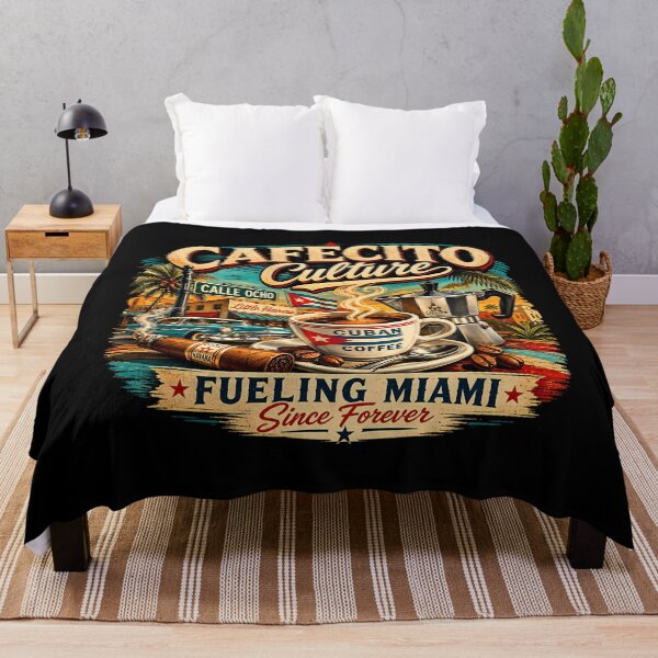 Item preview, Cafecito Culture Fueling Miami Calle Ocho designed and sold by DogsanUnicorns.