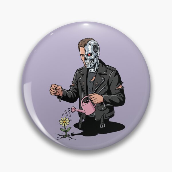 Item preview, Cyborg Watering A Daisy designed and sold by Rare By Hero.