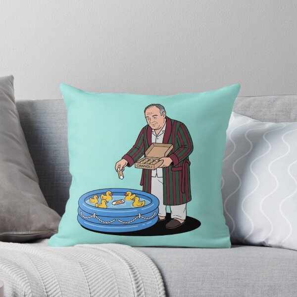 Item preview, Mob Boss In A Bathrobe Feeding Ducks designed and sold by Rare By Hero.