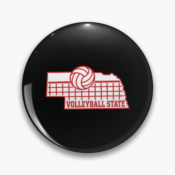 Item preview, Nebraska Huskers Volleyball State Map designed and sold by ismaelgeme.