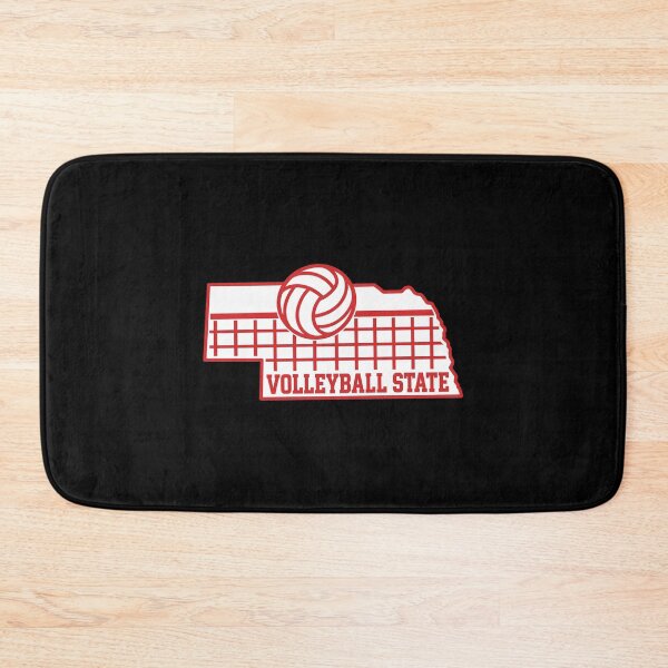 Artikelvorschau, Nebraska Huskers Volleyball-Staatskarte entworfen und verkauft von ismaelgeme.