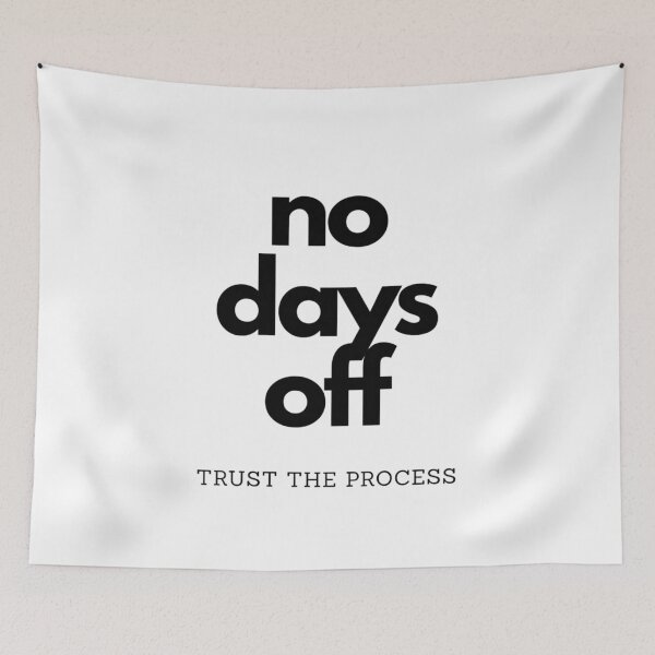 Item preview, No Days Off designed and sold by LoomNLight.