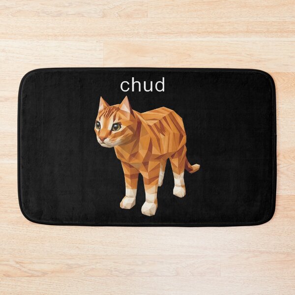 Item preview, Chud Orange Tabby Cat Geometric Art designed and sold by ismaelgeme.