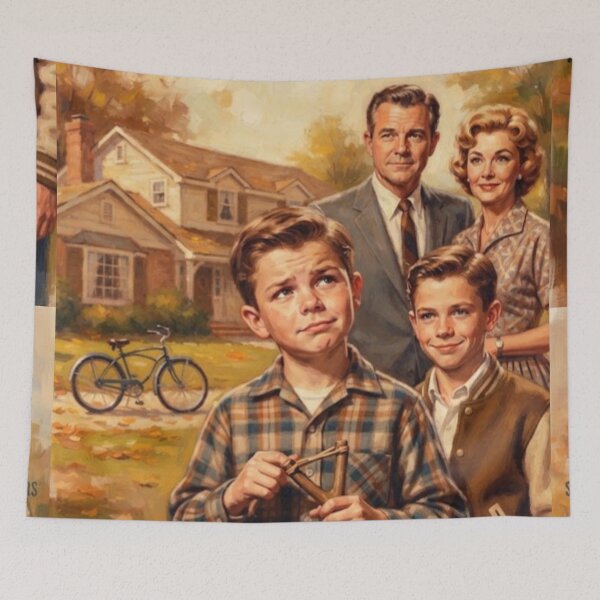Item preview, Leave It to Beaver Fine Art Tribute designed and sold by Art's Diner.