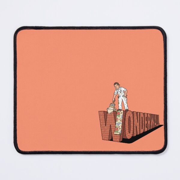 Item preview, Painter Wallpapering A Brick Wall designed and sold by Rare By Hero.