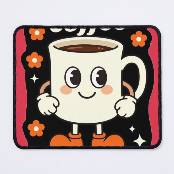 Item preview, More Coffee Less Sugar Funny Vintage Cartoon Mug T-Shirt | Retro 70s Coffee Art designed and sold by BLUESKY11a.