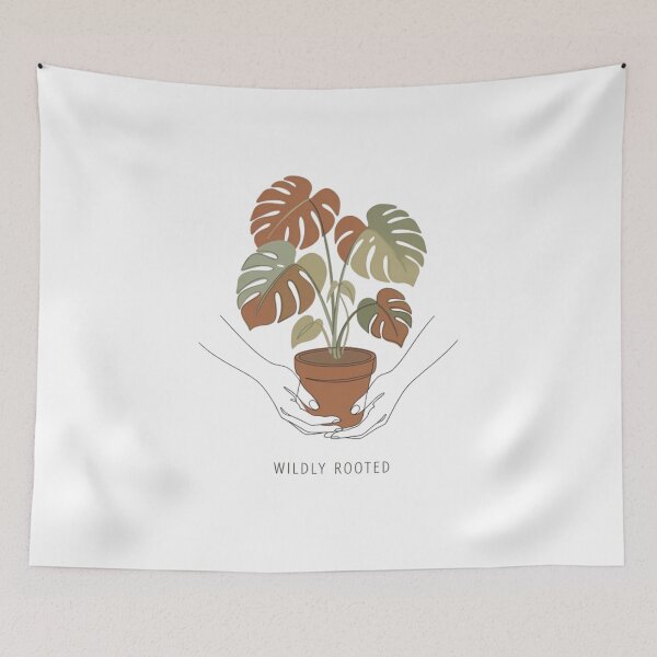 Item preview, Wildly Rooted Monstera Plant designed and sold by Friendlyodditi.