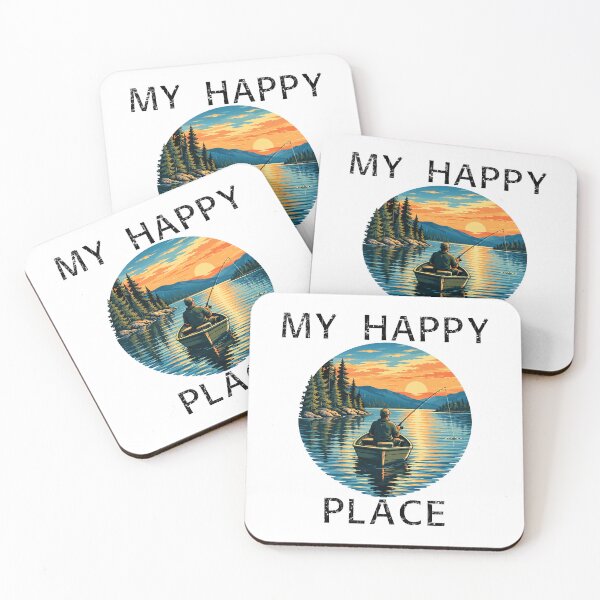 Item preview, My Happy Place (with Black Lettering) designed and sold by VelvetRoom.