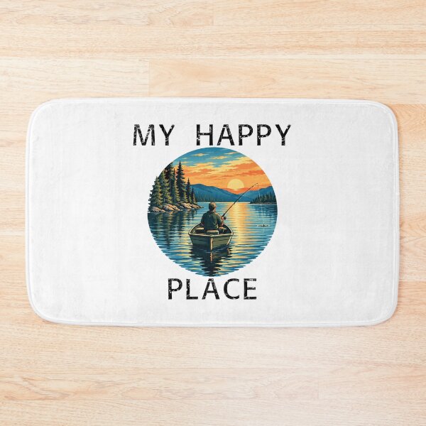 Item preview, My Happy Place (with Black Lettering) designed and sold by VelvetRoom.