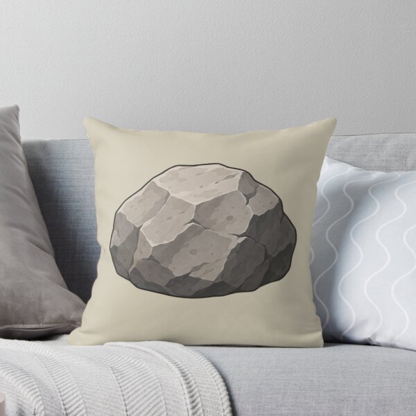 Item preview, Gray Rock Stone Illustration for Nature and Outdoor Lovers designed and sold by Theproxmrt.
