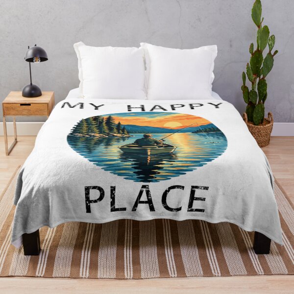 Item preview, My Happy Place (with Black Lettering) designed and sold by VelvetRoom.