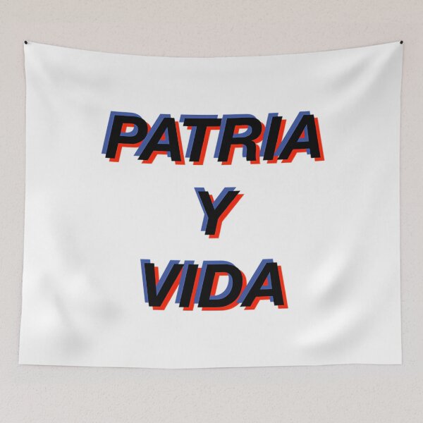 Aperçu de l'œuvre Patria Y Vida créée et vendue par DogsanUnicorns.
