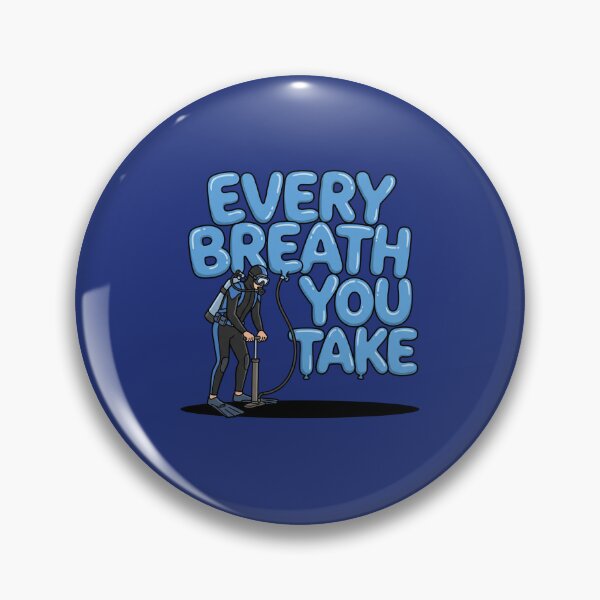 Item preview, Scuba Diver Counting Every Breath designed and sold by Rare By Hero.