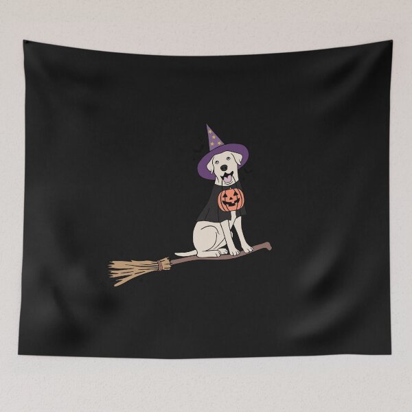Item preview, Boo p halloween witch dog designed and sold by stormk10.