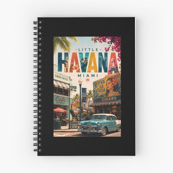 Item preview, Little Havana Miami Calle Ocho Cuban Heritage District Florida designed and sold by DogsanUnicorns.