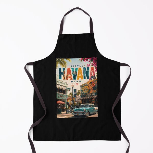 Item preview, Little Havana Miami Calle Ocho Cuban Heritage District Florida designed and sold by DogsanUnicorns.